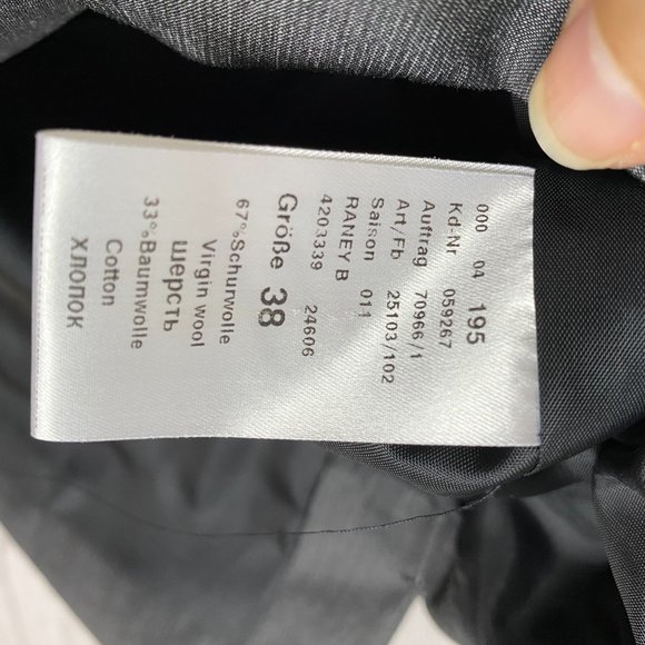 Windsor Set Top and Jacket in Grey/Black Sequined - Picture 8 of 8